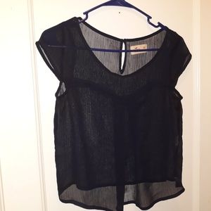 Hollister Sheer Blouse